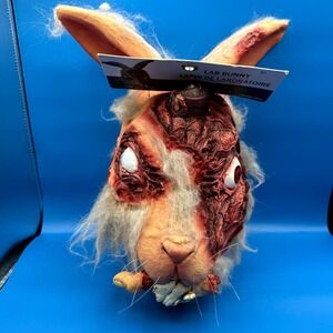Lab Bunny Unisex Adult Red Tan Nightmare Makers Line Ghoulish Mask For Halloween